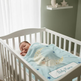 PersonalizedUnder the Stars Soft Blanket - Baby シェルパブランケット