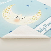 PersonalizedUnder the Stars Soft Blanket - Baby シェルパブランケット (3/4)