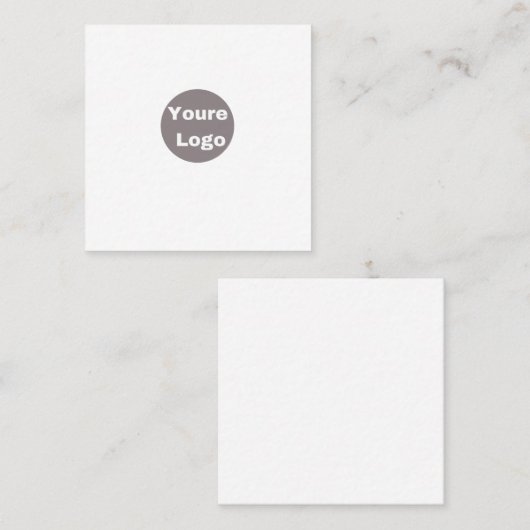 personallze スクエア名刺 (正面/裏面)