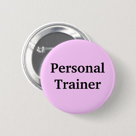 PersonalTrainer 缶バッジ (正面&裏面)