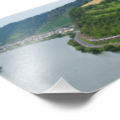 Personenzug bei Löf フォトプリント (角)