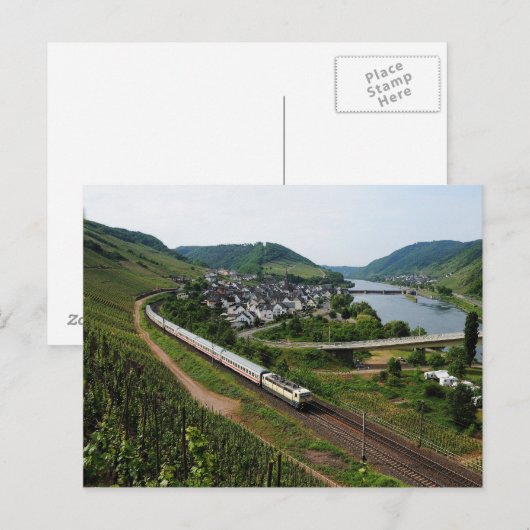 Personenzug in Neef ポストカード (正面/裏面)