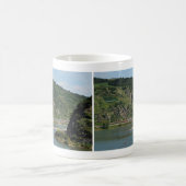 Personenzug in Oberwesel コーヒーマグカップ (中央)