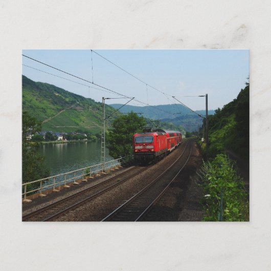 Personenzug in St. Aldegund ポストカード (正面)