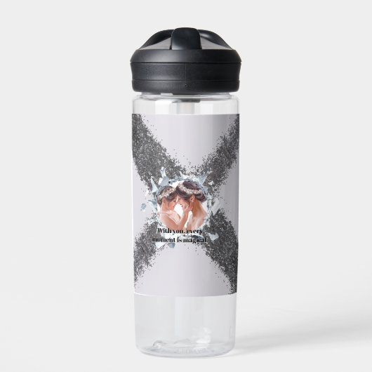 PERSONILIZE TEXT AND PICTURE  ウォーターボトル (正面)