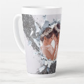 PERSONILIZE TEXT AND PICTURE  カフェラテマグ (左アングル)