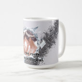 PERSONILIZE TEXT AND PICTURE  コーヒーマグカップ (正面右)