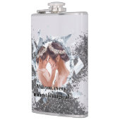 PERSONILIZE TEXT AND PICTURE  フラスク (左)