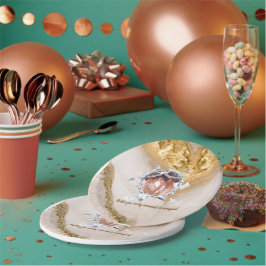 PERSONILIZE TEXT AND PICTURE  ペーパープレート