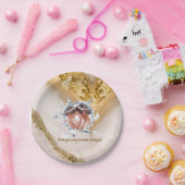 PERSONILIZE TEXT AND PICTURE  ペーパープレート (パーティー)