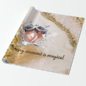 PERSONILIZE TEXT AND PICTURE  ラッピングペーパー (アンロールド)