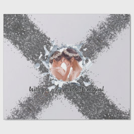 PERSONILIZE TEXT AND PICTURE  ラッピングペーパー