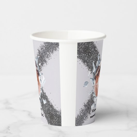 PERSONILIZE TEXT AND PICTURE  紙コップ (左)