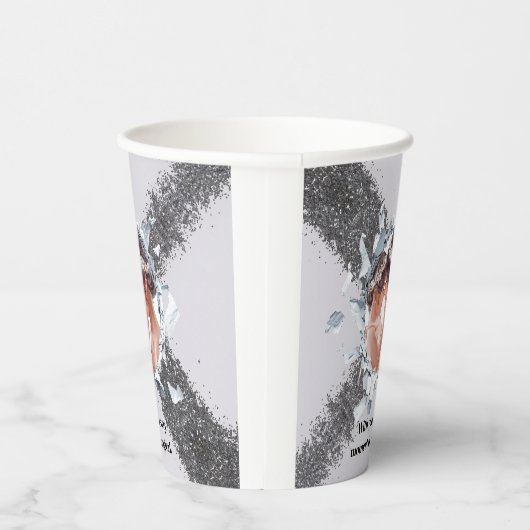 PERSONILIZE TEXT AND PICTURE  紙コップ (右)