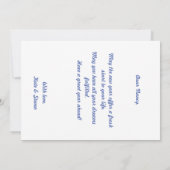 Personiz Vintage Happy New Year Greeting Card  案内状 (裏面)