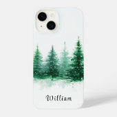 Personized Christmas Trees Phone Case iPhoneケース (裏面)