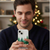 Personized Christmas Trees Phone Case iPhoneケース