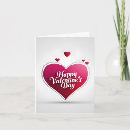Personized Classic Romantic Valentine's Day Card シーズンカード