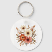 Personized Floral Keychain キーホルダー (正面)