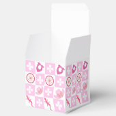 Personlalized Cowgirl Checkered Birthday Party フェイバーボックス (オープン)