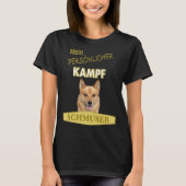 Persönlicher Kampf Schmuser  Finnish Spitz Tシャツ (正面)