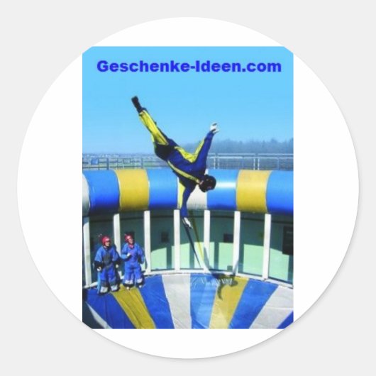 Persönliches Geschenk ラウンドシール (正面)