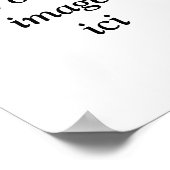 personnalisé avec votre photo ポスター (角)