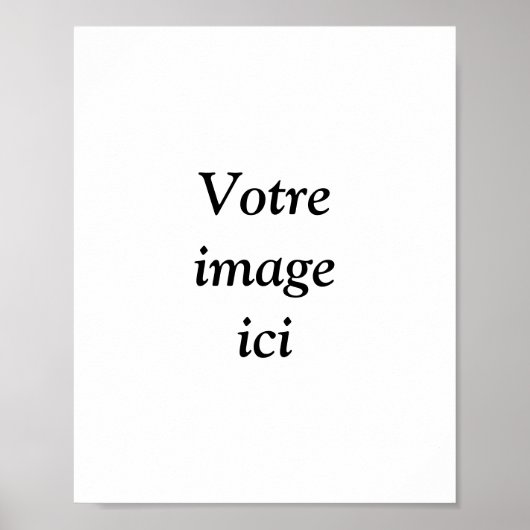 personnalisé avec votre photo ポスター (正面)