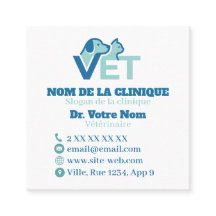 Personnalisée Vétérinaire Moderne Avec Logo