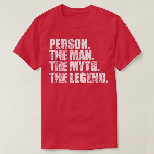 PersonPersonファミリ名個人名姓Person S Tシャツ (デザイン正面)