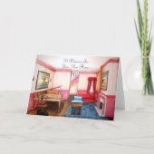 Perspecと描写される新しい家の中央政府スタイルへの歓迎 案内状 (正面)