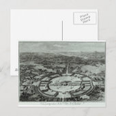 Perspective View of the Town of the Chaux, c.1804 ポストカード (正面/裏面)