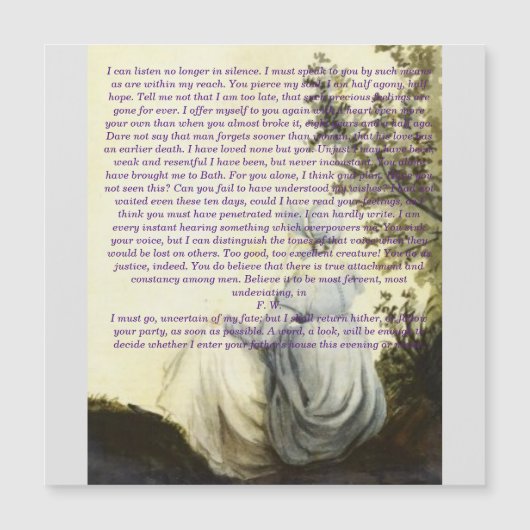 Persuasion letter Jigsaw Puzzle (正面)