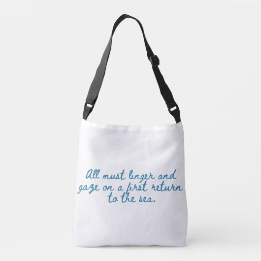 Persuasion: Linger and Gaze クロスボディバッグ (裏面)