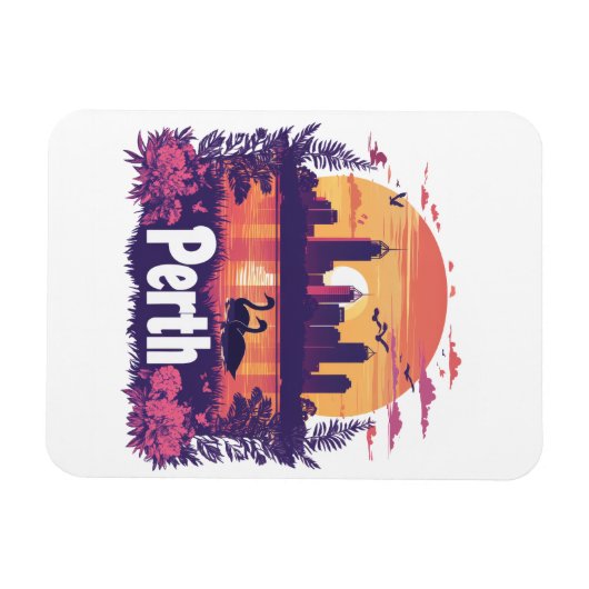 Perth マグネット (横)