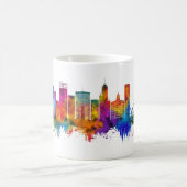 Perth Australia Skyline コーヒーマグカップ (中央)