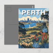 Perth King's Park Travel ポストカード (正面/裏面)