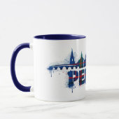 Perth Scotland Tartan Mug Scottish  マグカップ (左)
