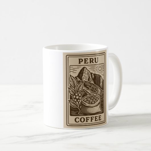 Peru コーヒーマグカップ (正面右)