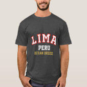 Peru Dark Style T-Shirt Tシャツ (正面)