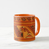 Peru Inca Craft Coffee Mug マグカップ (正面右)