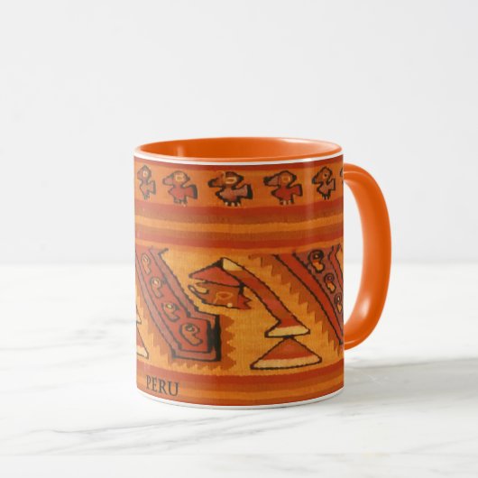 Peru Inca Craft Coffee Mug マグカップ (正面右)