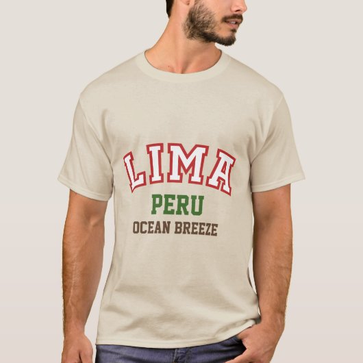 Peru Light Style T-Shirt Tシャツ (正面)