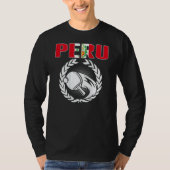Peru Ping Pong   Peruvian Table Tennis Team Suppor Tシャツ (正面)