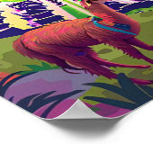 Peru Print Peru Illustration Machu Picchu Travel ポスター (角)