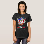 Peruvian American Foreign Country Peru Flag Tシャツ (正面フル)