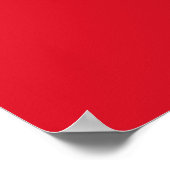 Peruvian Flag (Peru) ポスター (角)
