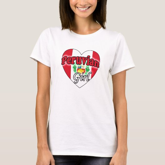 Peruvian Girl Tシャツ (正面)