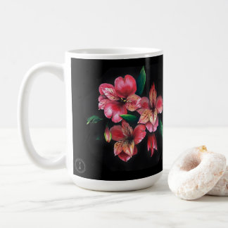 Peruvian Lily Love is the answer love mug コーヒーマグカップ