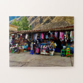 Peruvian Marketplace | Textiles & Treasures ジグソーパズル (横)